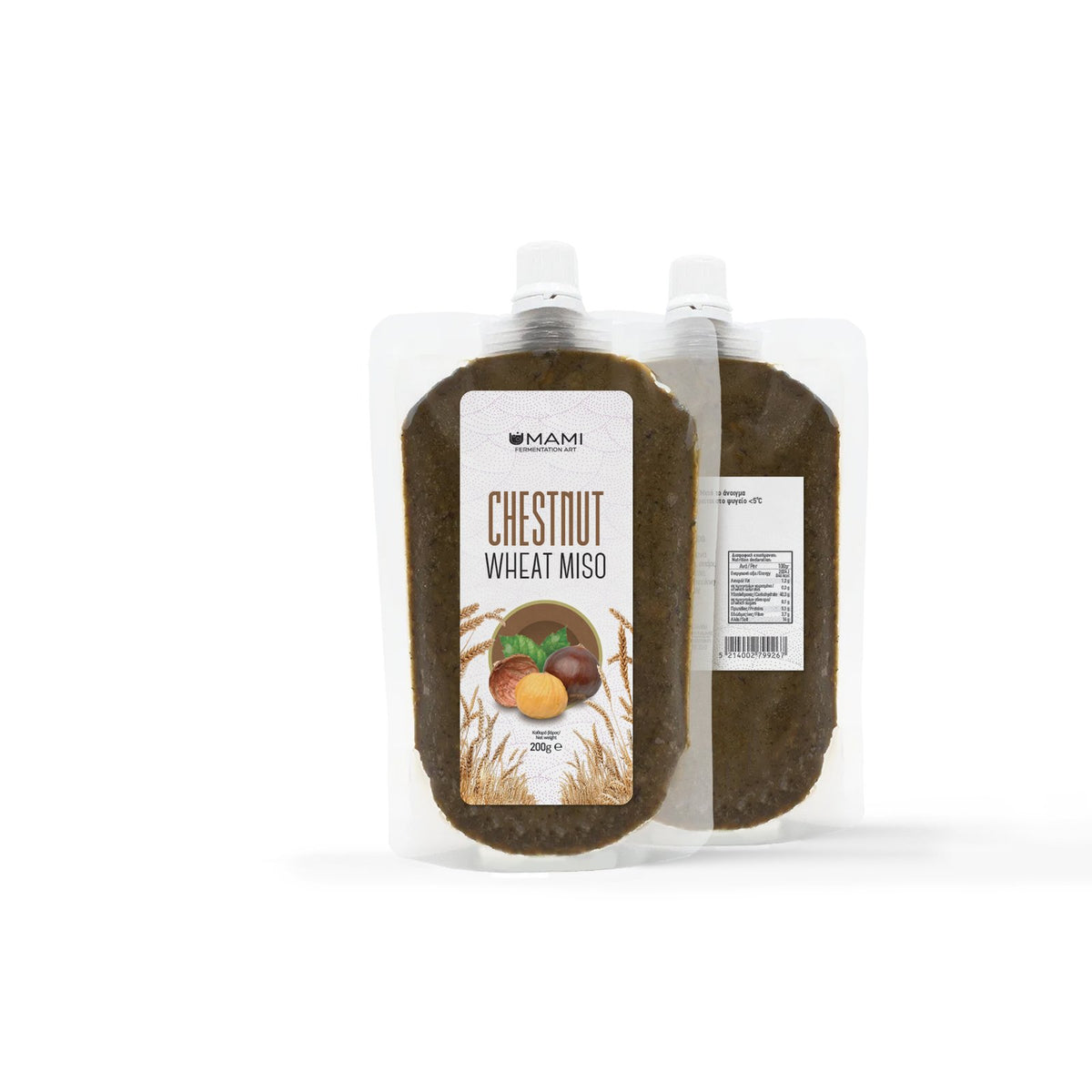 Chestnut & Wheat Miso 200 g – Umami Fermentation Art