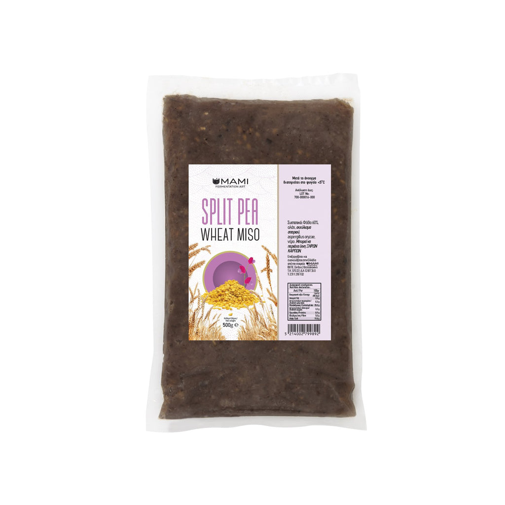 Split Pea Wheat Miso 500 g – Umami Fermentation Art