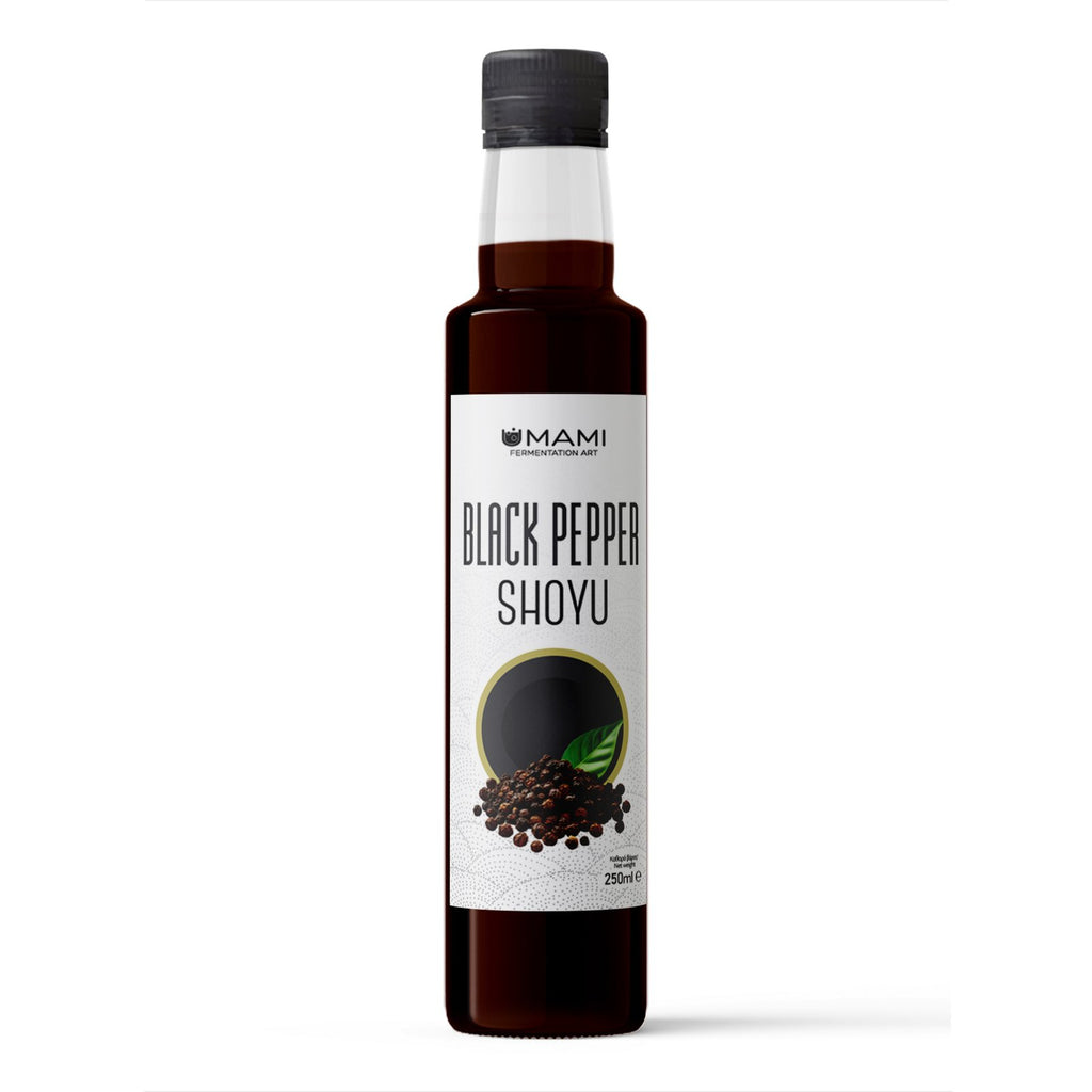 Black Pepper Shoyu 250 ml – Umami Fermentation Art